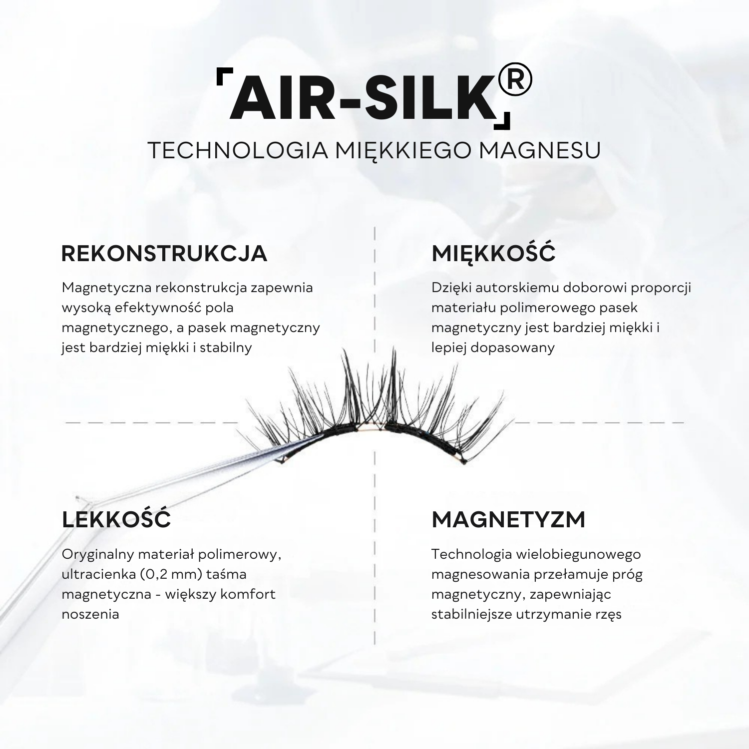 SILK LIFT Hedvábně černá